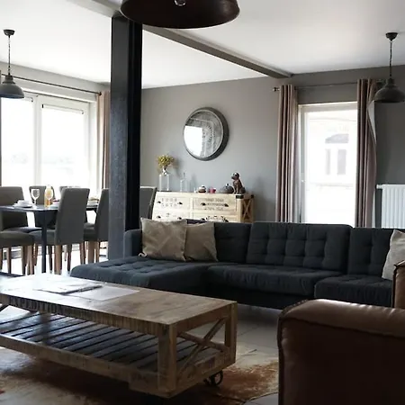 Loft En Duplex Avec Terrasse 3 Proche Pairi Daiza アパート *